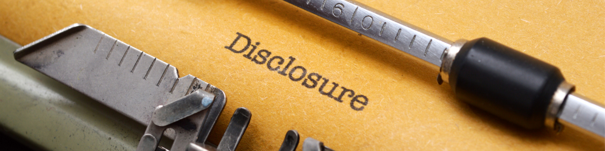 Disclosure - A Litigator's Guide