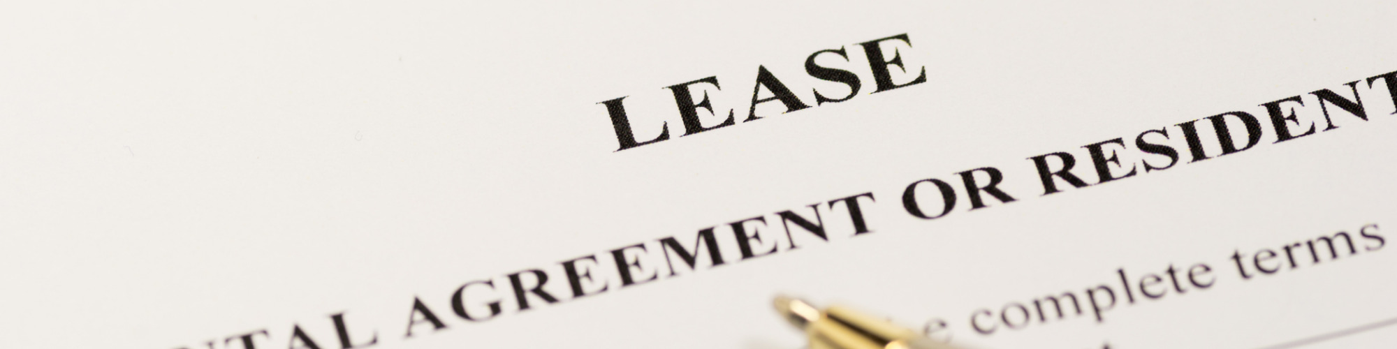 Residential Lease Drafting & Registration Issues - A Roundup